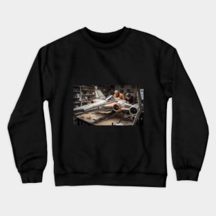 Virtual Model Spacecraft Construction Studio 13 Crewneck Sweatshirt